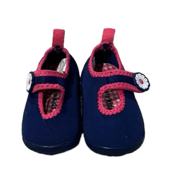 Koala kids baby toddler water shoes slip on neoprene water shoes velcro size 3 - Picture 1 of 6